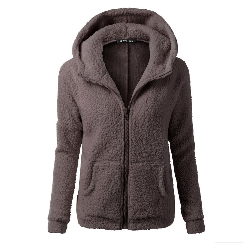 New Autumn winter warm jacket hoodie 2020 S-4XL casual women's sport coat solid soft fleece women's coat