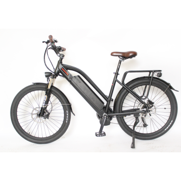 EU shipping 48V 500W bafang Mid Drive Motor MTB Electric Bicycle + Ebike 48V 12.5AH Lithium Ion Battery