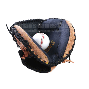 Suede Leather Infielder Baseball Glove & 1 Ball Baseball Set Mitten Baseball Mitt