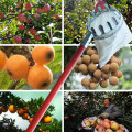 Garden Pruning Fruit Picker Basket Bag Gardening Apples Pear Peach Picking Tool High Trees Collection Gathering Hand Tools