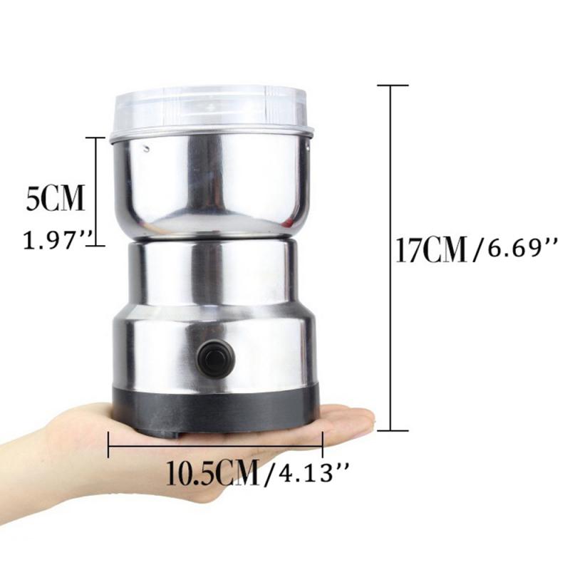 Grains Spices Coffee Beans Grinder Grinding Machine Flour Powder Crusher Hebals Cereals Dry Food Mill Gristmill Kitchen Medicine