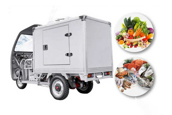 Fresh Cold Chain Distribution - Refrigerated Tricycle