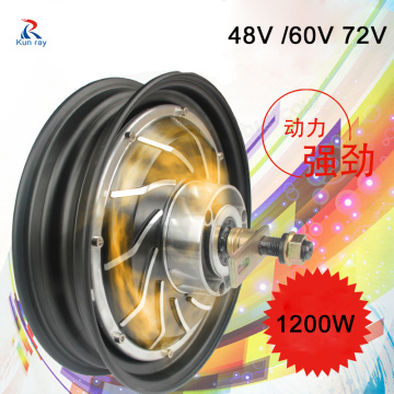 48V60V72V 1200W Electric Motorcycle Wheel Hub Motor DC Brushless Motor DIY