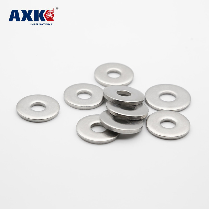 2021 Hts Ring 100pcs Din125 Iso7089 M1.6 M2 M2.5 M3 M3.5 M4 M5 M6 M7 M8 304 Stainless Steel Flat Machine Washer Plain Gaskets