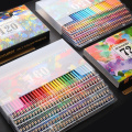 48/72/120/160 Colors Wood Colored Pencils Set Lapis De Cor Artist Painting Oil Color Pencil For School Drawing Art Supplies