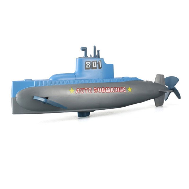 24cm Wind Up Submarine Bath Toy Pool Diving Toy For Baby Toddler Boys Kids Teen