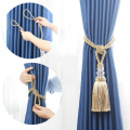 1Pc New Crystal Beaded Tassel Curtain Tieback Decorative Curtain Tie Home Decor Cord for Curtains Buckle Rope Room Accessories