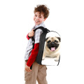 Nopersonality 3pcs/set School Bag Cool Lion Print School Backpack Set for Boys Child Kid Tiger Head Elementary Student Bookbag