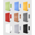 1box 10pcs New arrival Perforated sound absorber Eco-friendly Polyester Material acoustic panels acoustic treatment wall panels