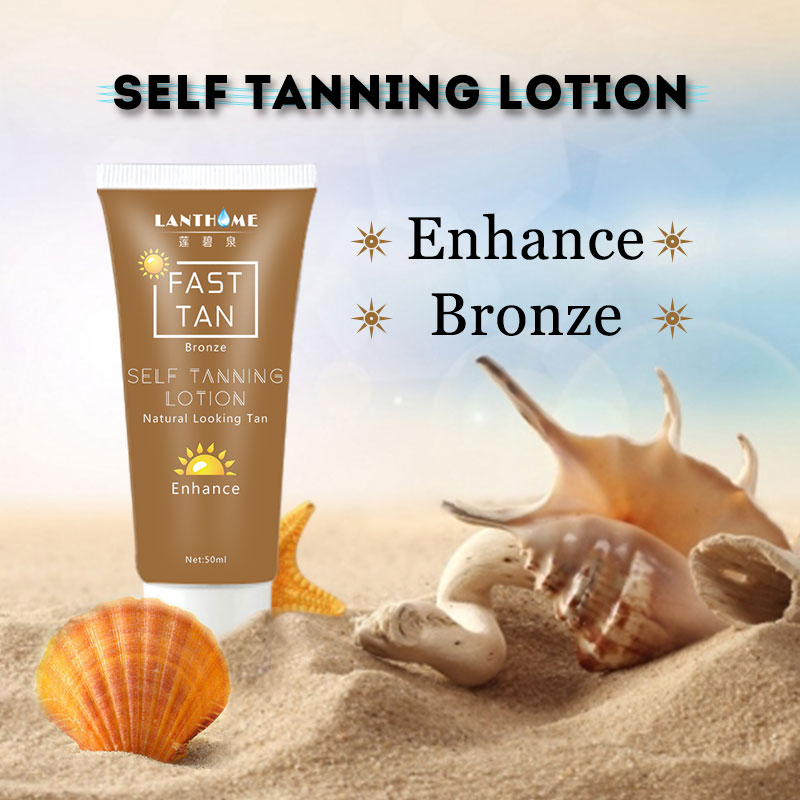 Fast Tan Mitt for Bronzer Face Body Solarium Cream for Day tanning Sun block makeup foundation tanner lotion