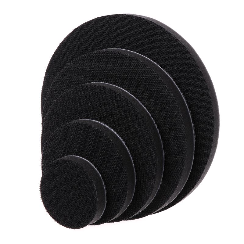 Soft Sponge Interface Pad for Sanding Pads Hook and Loop Sanding Discs for Uneven Surface Polishing Power Tools Accessories