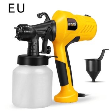 Electric Paint Spray Gun Portable Spray Gun Alcohol Sprayer Handheld Plastic Adjustable Volume Low-pressure Sprayer Gun