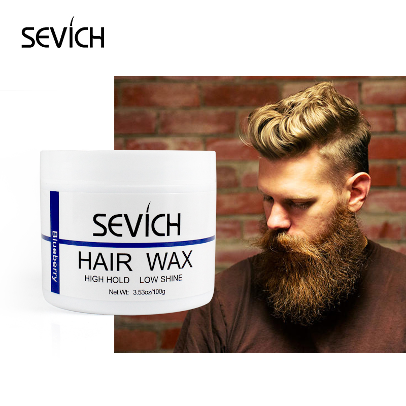 Sevich Four Taste Hair Wax Hair Dry Styling Wax Salon Product Strong Hold Hair Gel Wax For Hair Men Long lasting 100g Hair Cream