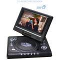 7 inch Portable DVD Player with LCD Screen Fully Compatible with MP3/FM/USB /DVD /VCD /CD Connection to TV Multimedia Player