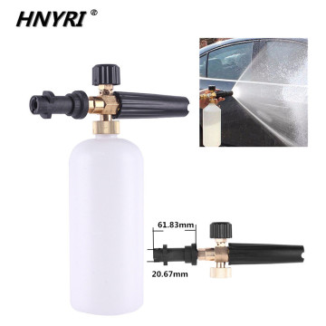 HNYRI Pressure Gun Snow Foam Generator Nozzle Spray for Karcher K2 K3 K4 K5 K6 K7 Professional Cannon Soap Lance Washer Tools1L