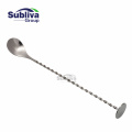 Stainless Steel Bar Barware Cocktail Muddler Mixing Drink Fruit Spoon Set For Making Mojito Strawberry Basil Mojitos