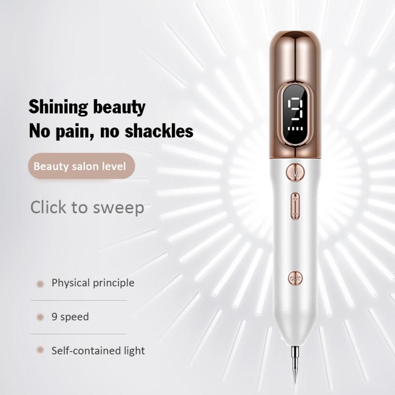 LCD Skin Care Dark Spot Remover Laser Plasma Pen Mole Removal Chargable Face Beauty Instrument Wart Tag Tattoo Removal Pen Tool