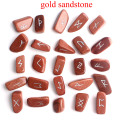 25pcs gold sandstone