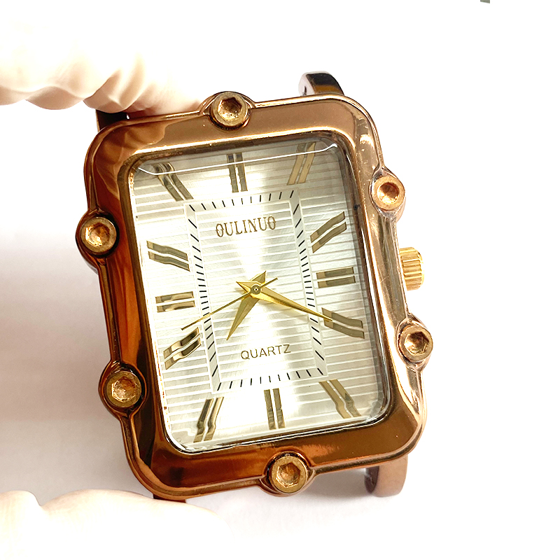 Masculine watch case