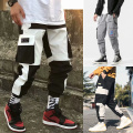 2020 Men's Leisure pants Hip Hop Loose Wide Leg Pants Fashion Decal letter Men Long pants Jogging sports Tide pants Size S-3XL