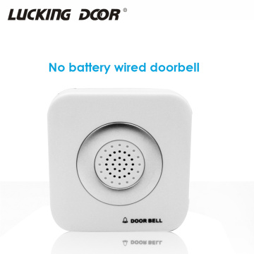 DC12V Wired Doorbell 4 Core Wire Access Control System Home Hotel External Door Bell Door Hardware Home Improvemen
