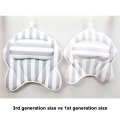 High Quality Fabric Pillow Bath Cushion Non-Slip Suction Sups Comfortable Head Rest Anti Mold Quick Dry Mesh Bathtub Head Holder