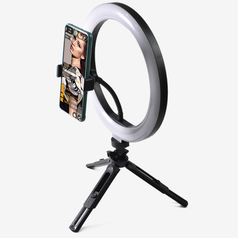 Portable Selfie Ringlight Adjustable Tripod Remote Photography Lighting Phone Photo Led Ring Fill Light Lamp Youtube FIll