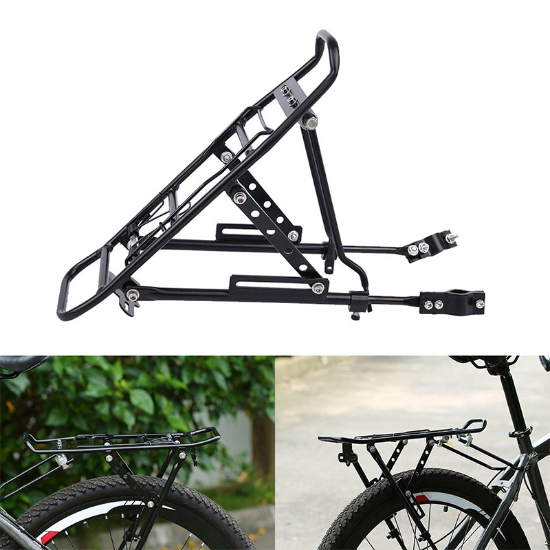 Adjustable Universal Rear Bicycle Rack Bike Cycling Cargo Lage Carrier Rack Heavy Duty