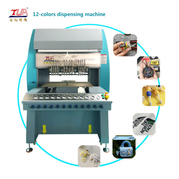 New type of silicone rubber pvc patch machine