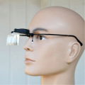 Headhold 1.5/2.5/3.5 Lens Loupe Eyewear Magnifier With Led Lights Lamp LED Magnifying Glass For Reading Glasses Magnifier Glass