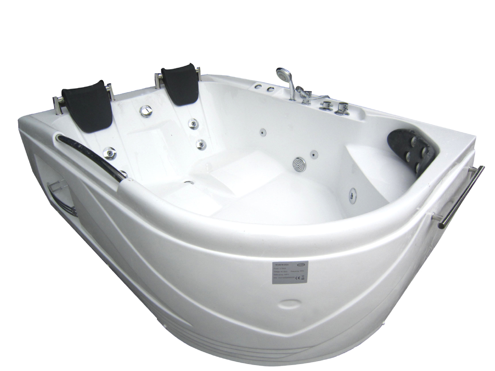 1.8 meter 2 Person bathtub modern home use combo massage bathtub M-2023