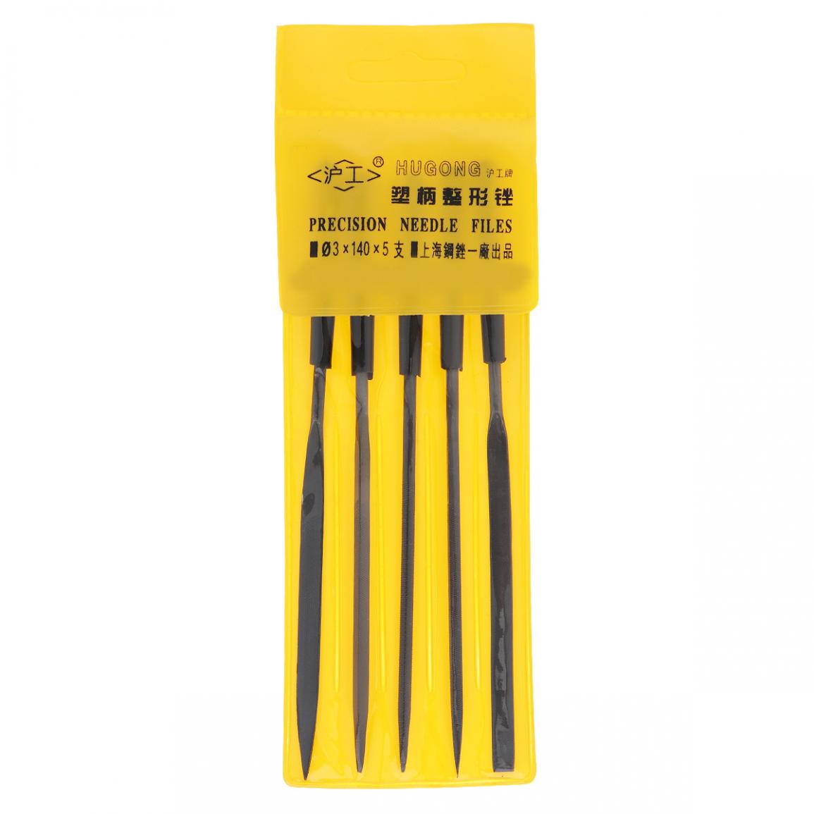 5pcs/set 141mm-145mm Mini Metal File Tool Set Needle Filing Woodworking Rasp Diy Polishing Tool