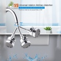 360 Rotate New Kitchen Shower Faucet Tap 3 Level Adjusting for Water Saving Filtered Faucet Accessories Bathroom Shower Faucet