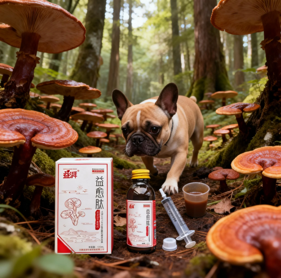 Pet Post Surgery Wound Healing Supplement Ganoderma Peptide Liquid