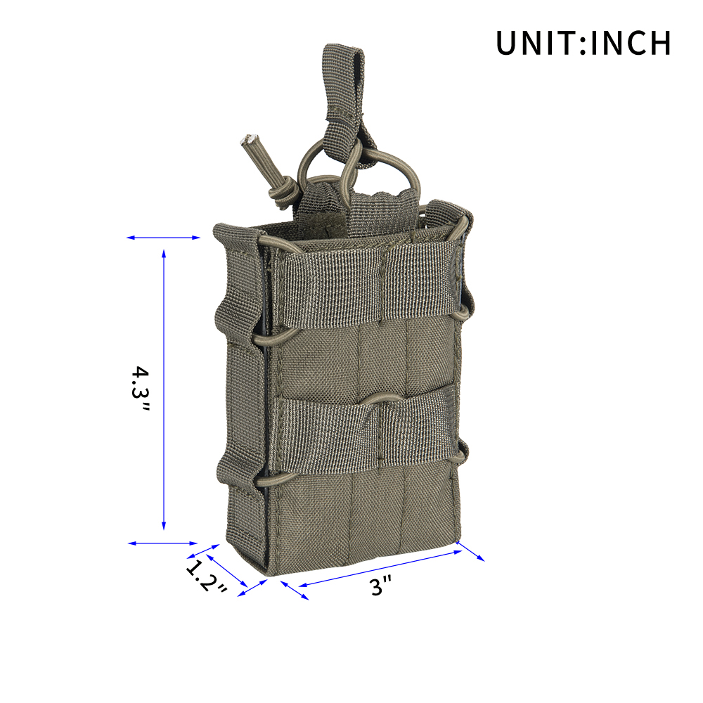 EXCELLENT ELITE SPANKER Outdoor Tactical Single M4 Magazine Pouch Hunting Military Molle Ammo Clip Pouch Cartridge bag Accessory