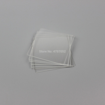 Transparent Heat Resistant 10mm*10mm*3mm Quartz Glass Square Plate