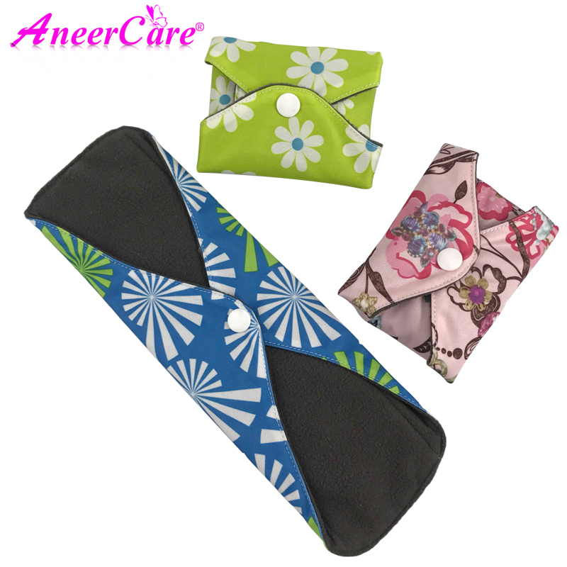 10pcs panty liner reusable menstrual pads cloth pads feminine pad washable sanitary refillable randomly send assorbenti lavabili