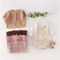 0-24M toddler baby sweaters Spring autumn cotton knitted long sleeve kids jackets for girls coat outwear children Babyjacken