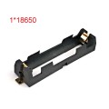 1x 2x 18650 Battery Holder Smd Smt Batteries Case Storage Box with Bronze Pins 1/2 Slot 2*18650 Rechargeable Battery Shell