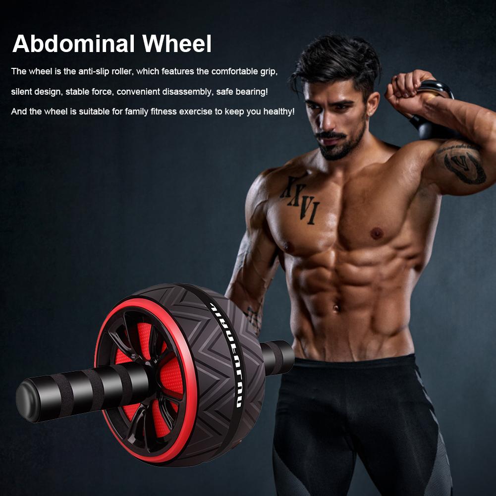 Roller Big wheel Abdominal Muscle Trainer for Fitness Abs Core Workout Abdominal Muscles Training Home Gym Fitness Equipment