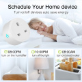 WiFi Smart Socket WiFi Plug EU Wireless Remote Voice Control Power Energy Monitor Outlet Timer for Alexa Google Home Tuya Hub