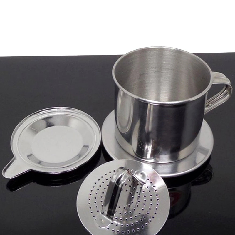 Coffee Pot Vietnam Coffee Drip Pot Stainless Steel Hand-made Coffee Filter Cup Is Convenient And Quick Household Supplies