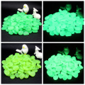 Glow in the Dark Garden Pebbles Luminous Stones for Walkways Garden Path Fish Tank Decor Luminous stones 10/50/100/300/500pcs