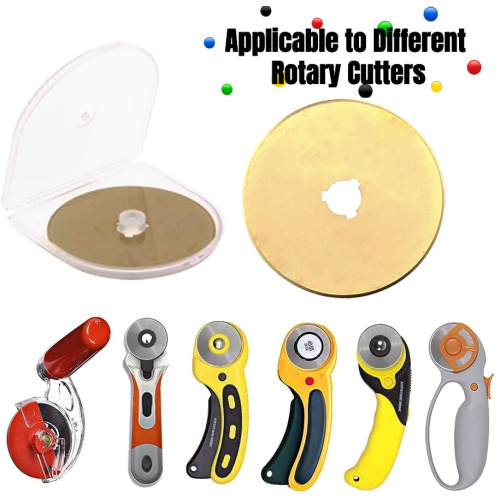 60mm Titanium Plating Rotary Cutter Blades Supplier, Supply Various 60mm Titanium Plating Rotary Cutter Blades of High Quality