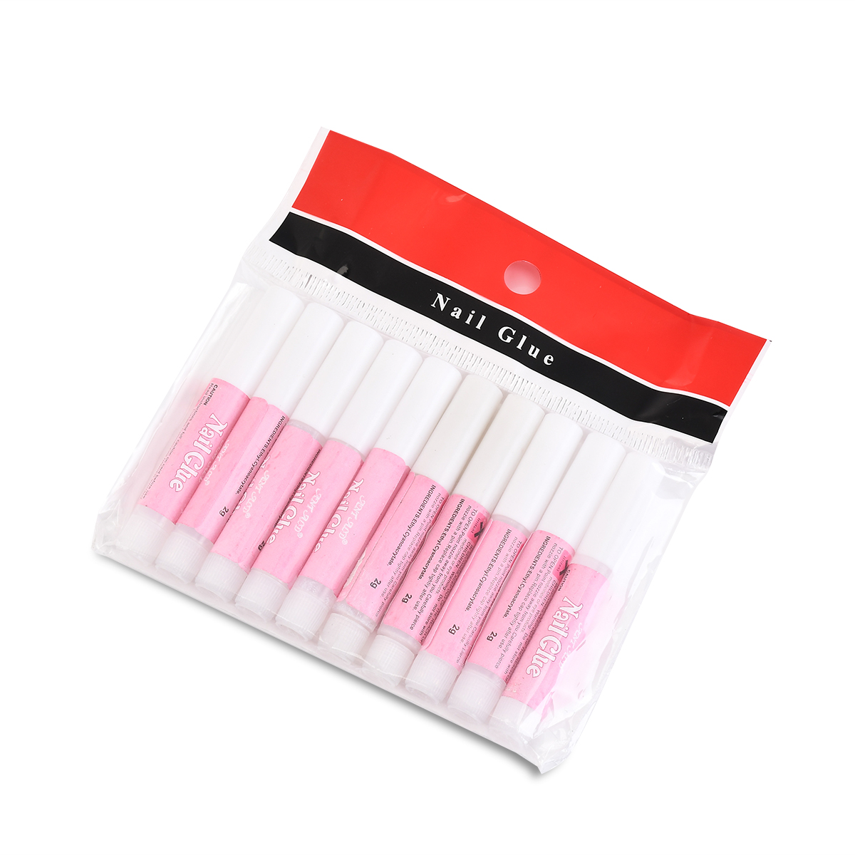 10Pcs Nail Glue 2-3g Strong Adhesive for Nail Art Tips Acrylic False Rhinestone Accessories Manicure Tool Glue