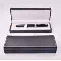 High-grade Pu Leather Pencil Box Fountain Pen Cases Cover Business Promotion Souvenirs Gift Box Pen Package Wholesale