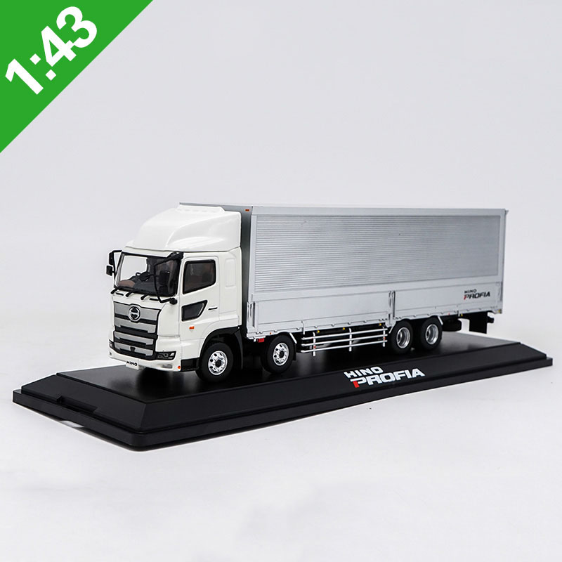 1/43 scale limited edition classic metal Tow tractor HINO TRUCKS alloy Truck diecast container van model Kid toy gift collection