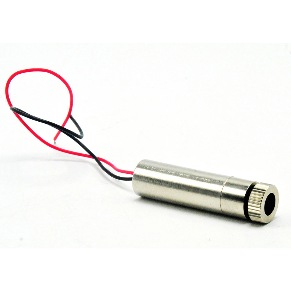 3in1 Dot/Line/Cross Focusable 650nm 50mw Red Laser Module Positioning Lights w 12mm Heatsink