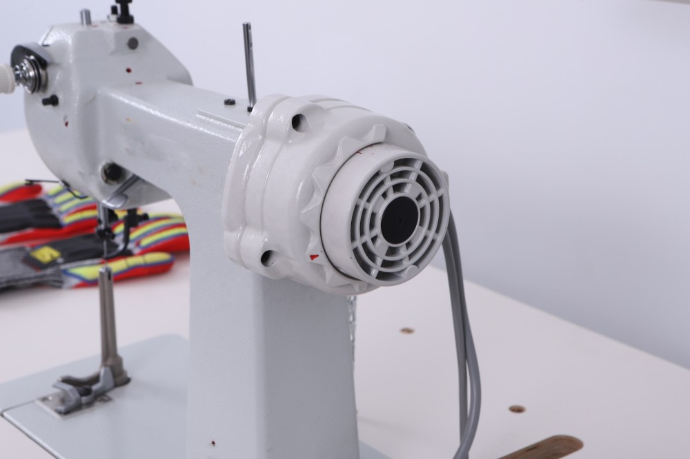 HM-201A Single Needle Chain Stitch Sewing Machine Impact Proof Glove Machine (2)