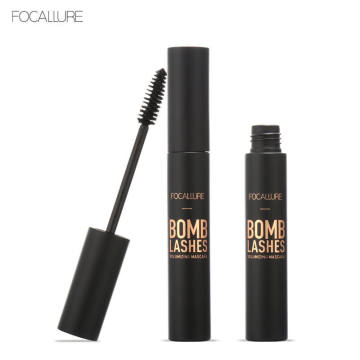 FOCALLURE 3D Fiber Black Mascara Long Eyelash Waterproof Eye Lashes Cosmetics Thick Natural Lash Mascara Makeup Korean Cosmetics